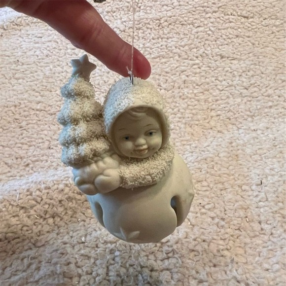 Dept 56 Snowbabies Starry‎ Pine Jinglebaby Christmas Ornament - Picture 1 of 9